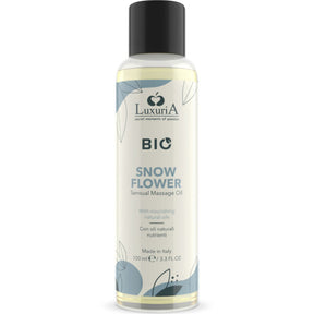 Huile de massage bio fleur des neiges 100 ml · Intimateline Luxuria · Huiles aromatisées