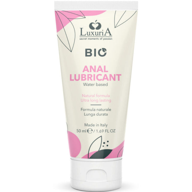 Lubrifiant anal bio 50 ml — Luxuria Bio · Intimateline Luxuria · Lubrifiants Bio