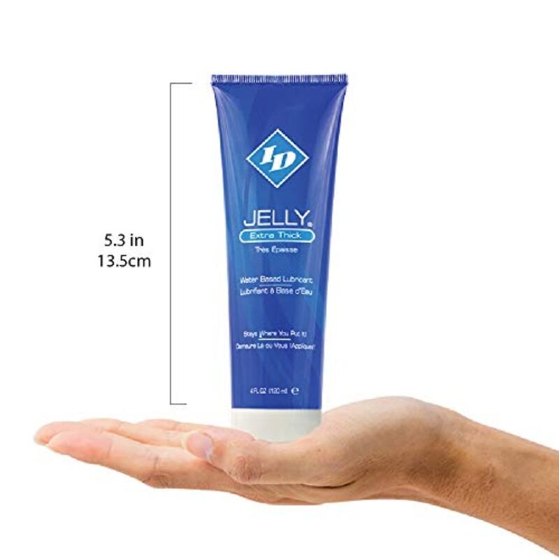 ID JELLY LUBRIFIANT A BASE D EAU TUBE DE VOYAGE EXTRA EPAIS 120 ML