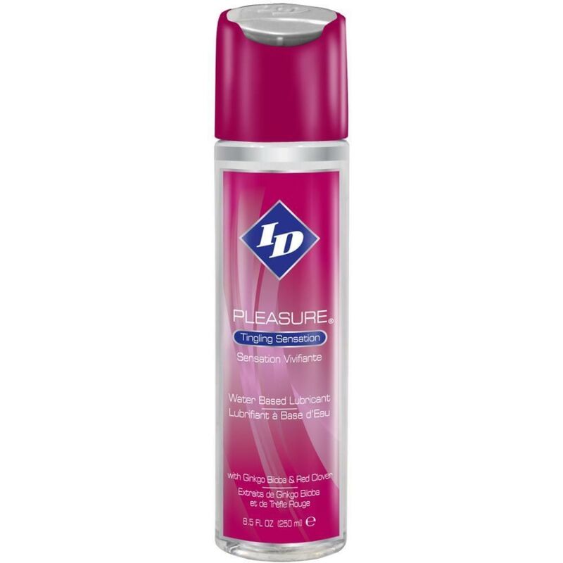 ID PLEASURE LUBRIFIANT BASE DEAU SENSATION TINGING 250 ML