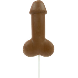 Sucette pénis en chocolat au lait