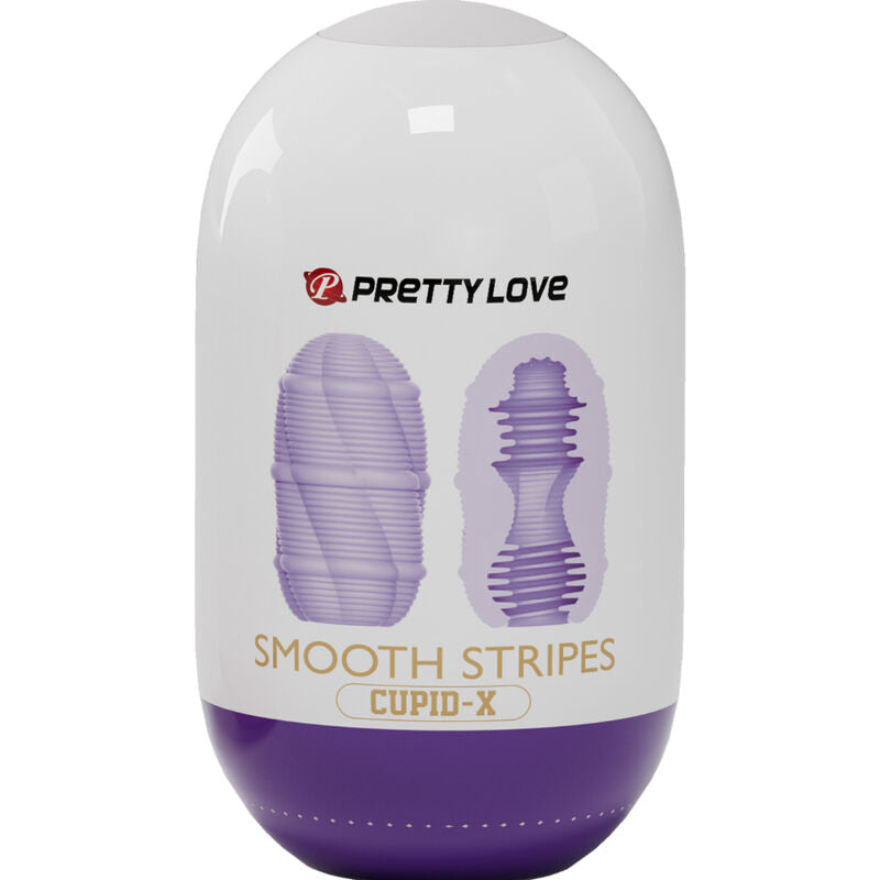 PRETTY LOVE OEUF MASTURBATEUR CUPID RAYURES LISSES