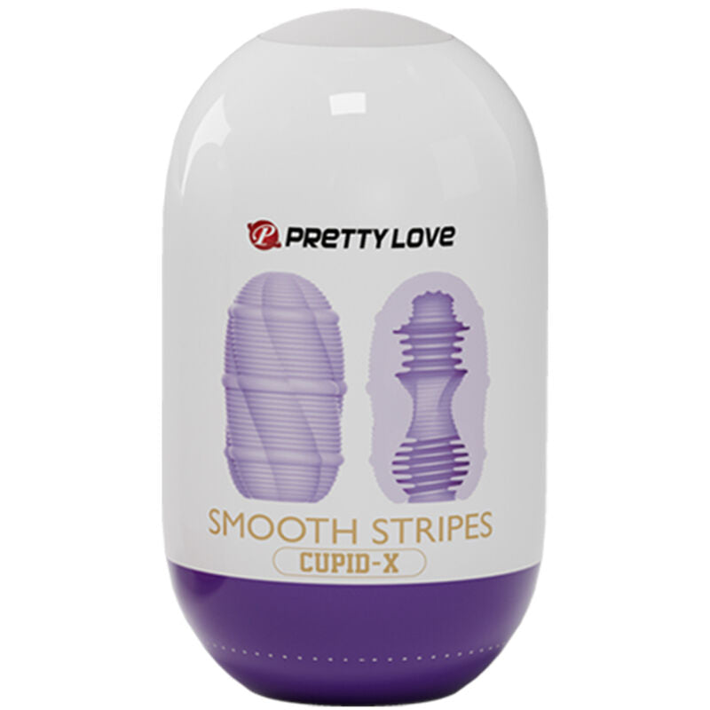 PRETTY LOVE OEUF MASTURBATEUR CUPID RAYURES LISSES