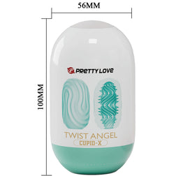 Oeuf masturbateur Twist Angel - vue détaillée produit