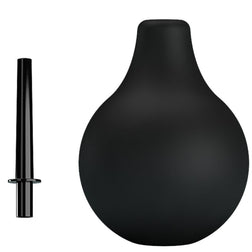 Mr Play anal douche bulb, black