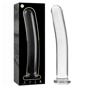 Gode verre courbé 18,5 cm Ø 3 cm — Nebula N.17 · Nebula Series By Ibiza · Godes sans vibration