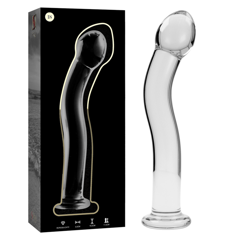 Gode en verre 18,5 cm Ø 3,5 cm — Nebula N.18 · Nebula Series By Ibiza · Godes sans vibration