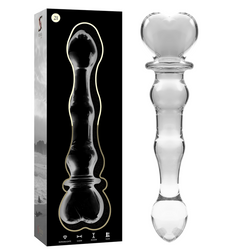 Gode en verre 20,5 cm Ø 3,5 cm format long — Nebula N.21