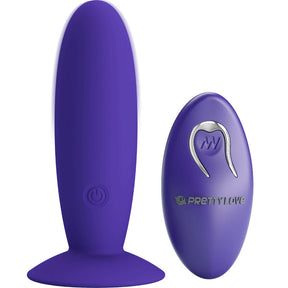 PRETTY LOVE VIBRATEUR ANAL YOUTH PLUG TELECOMMANDE VIOLET
