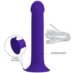Pretty Love Murray Youth Dildo 10,9 cm mit Pulsationen – weiterer Winkel
