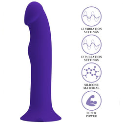 Pretty Love Murray Youth Dildo 10,9 cm mit Pulsationen – Hauptansicht