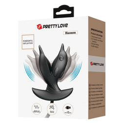 PRETTY LOVE PLUG ANAL DELFIN GONFLABLE RECHARGEABLE