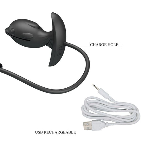 PRETTY LOVE PLUG ANAL DELFIN GONFLABLE RECHARGEABLE
