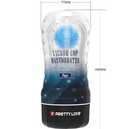 Dimensions du masturbateur à succion compact
