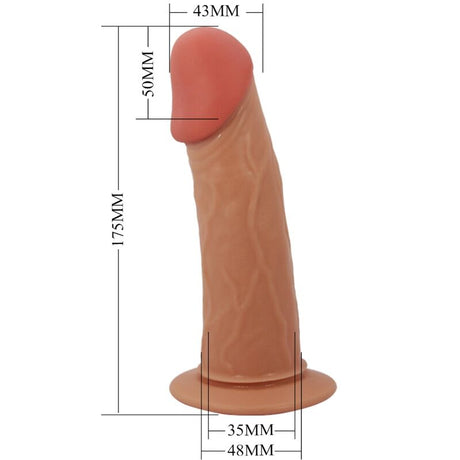 Gode ceinture creux pour hommes — texture visible