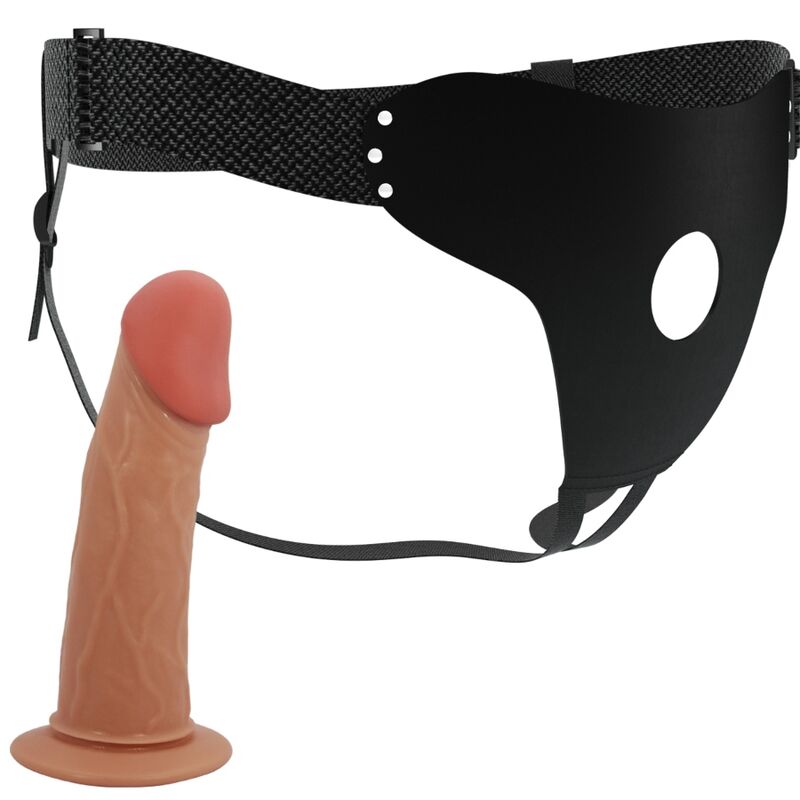 Gode ceinture creux pour hommes — gros plan