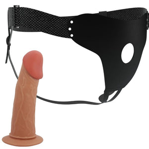 Gode ceinture creux pour hommes — gros plan