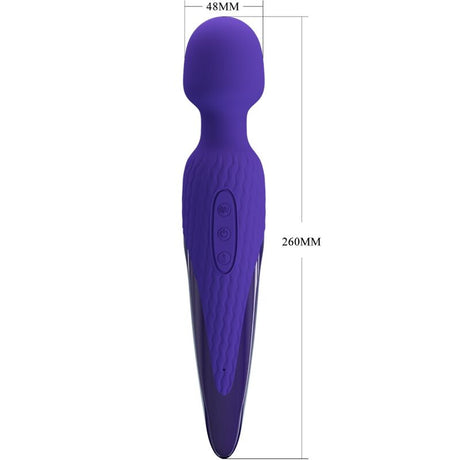 PRETTY LOVE ANTONY YOUTH WAND VIBRATEUR VIOLETTE EFFET CHALEUR
