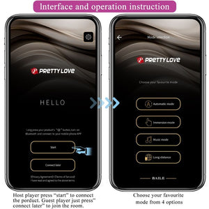 PRETTY LOVE PLUG ANAL CONTROLE PAR APPLICATION JEFFERSON NOIR