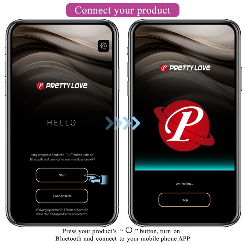 PRETTY LOVE PLUG ANAL CONTROLE PAR APPLICATION JEFFERSON NOIR