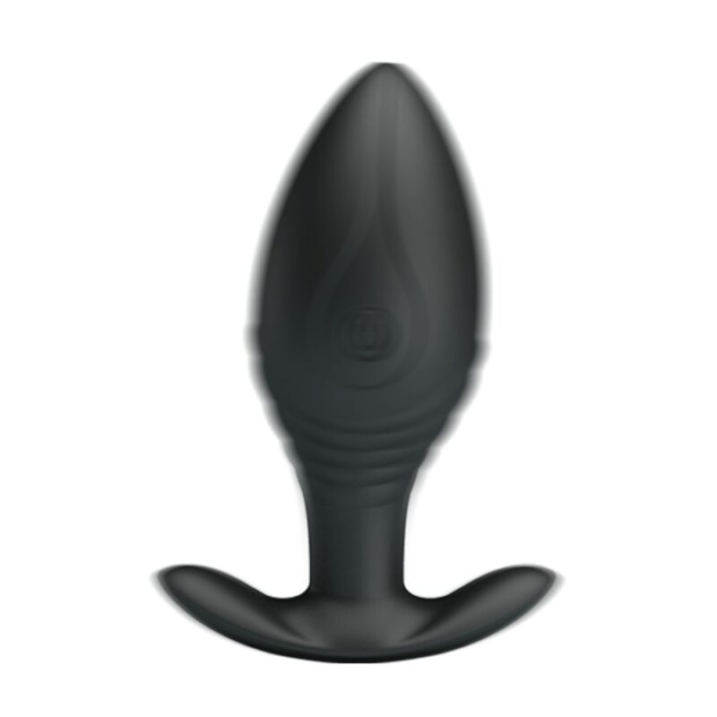 Plug anal vibrant Regina noir — câble de recharge USB