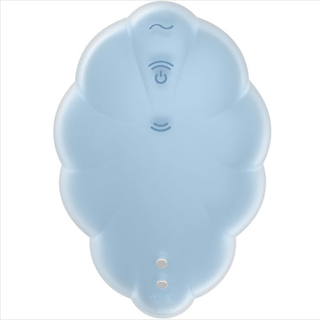 SATISFYER - GREEN CLOUD DANCER PULSE AIR VIBRATOR