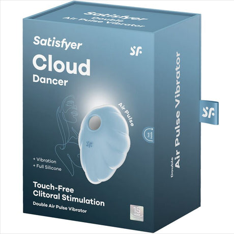 SATISFYER - GREEN CLOUD DANCER PULSE AIR VIBRATOR