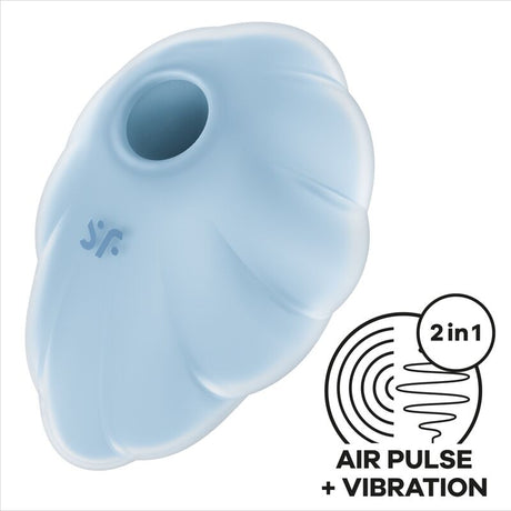 SATISFYER - GREEN CLOUD DANCER PULSE AIR VIBRATOR