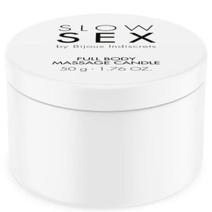 BIJOUX SLOW SEX BOUGIE DE MASSAGE CORPS 50 G