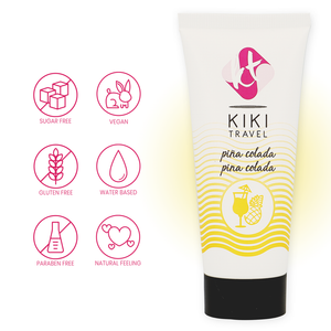 Lubrifiant aromatisé piña colada — présentation