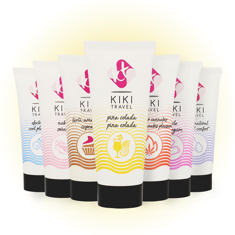 Lubrifiant aromatisé piña colada — détail du design