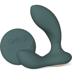 Masseur prostatique télécommandé 8 modes vibrants — LELO Hugo 2 Remote — vue de face