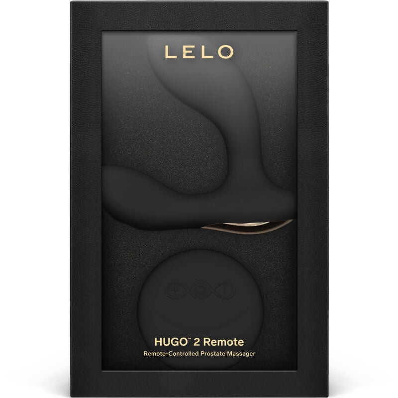 Ferngesteuerter Prostatamassager mit 8 Vibrationsmodi — LELO Hugo 2 Remote