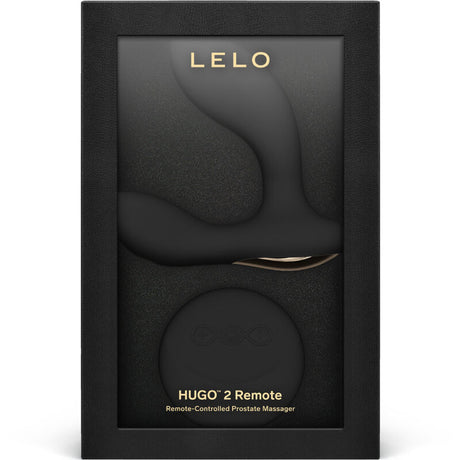 Ferngesteuerter Prostatamassager mit 8 Vibrationsmodi — LELO Hugo 2 Remote