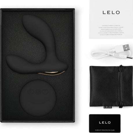 Ferngesteuerter Prostatamassager mit 8 Vibrationsmodi — LELO Hugo 2 Remote