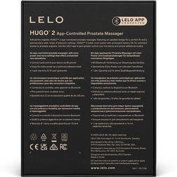 Masseur prostatique dual moteur 10 modes vibrants — LELO Hugo 2
