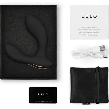 Prostatamassager mit Doppelmotor und 10 Vibrationsmodi — LELO Hugo 2
