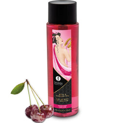 Gel bain et douche Shunga cerise givrée 370 ml
