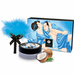 Kit Shunga Body Power avec 75 g de poudre comestible noix de coco et plume