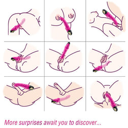 ARMONY JOYBLADE VIBRATING ROTATING DILDO FUCHSIA