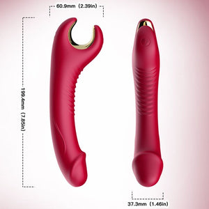ARMONY VIBRATEUR ROTATEUR PRINCE DILDO ROUGE