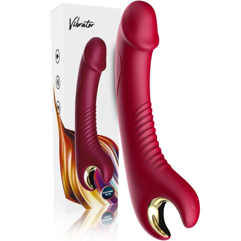 ARMONY VIBRATEUR ROTATEUR PRINCE DILDO ROUGE