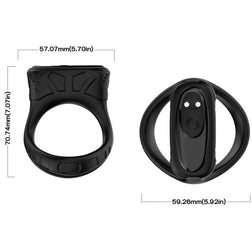 ARMONY MULTI-POSITION VIBRATING RING BLACK