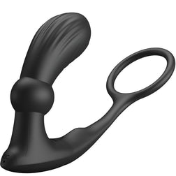Stimulateur prostate vibrant avec cockring télécommandé pour homme