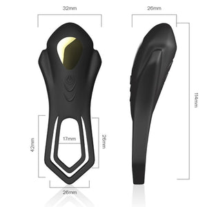 ARMONY TELECOMMANDE DOUBLE ANNEAU VIBRATEUR ROADSTER NOIR