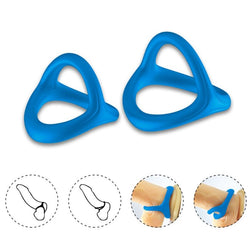 ARMONY DOUBLE SILICONE RING TRESOR BLUE