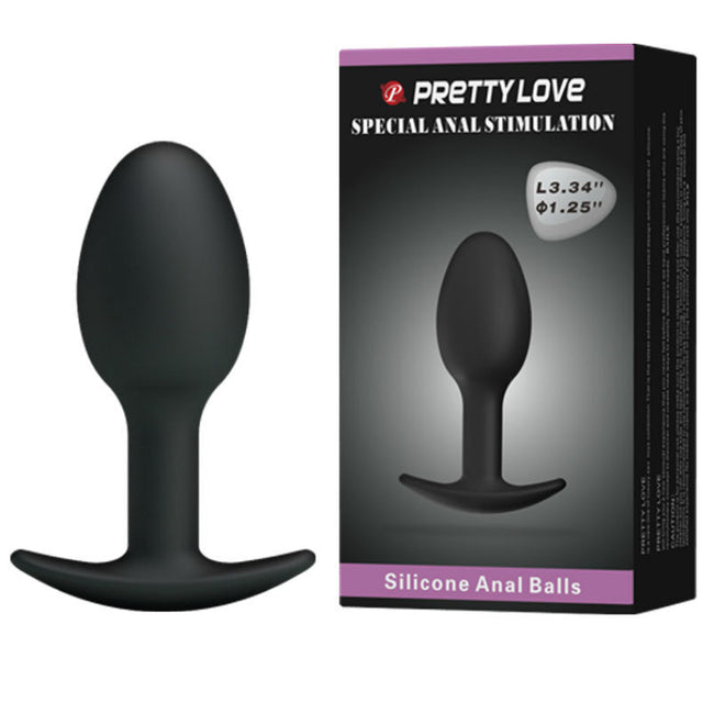 PRETTY LOVE PLUG ANAL EN SILICONE 65 CM NOIR