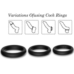 ARMONY TRIPLE GLOWING SILICONE RING