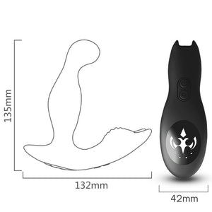 ARMONY BAT KING VIBRATEUR ANAL PROSTATE ROTATEUR TELECOMMANDE NOIR