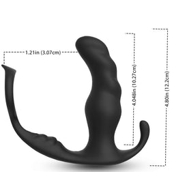 ARMONY KNIGHT ANAL PROSTATE VIBRATOR RING REMOTE BLACK